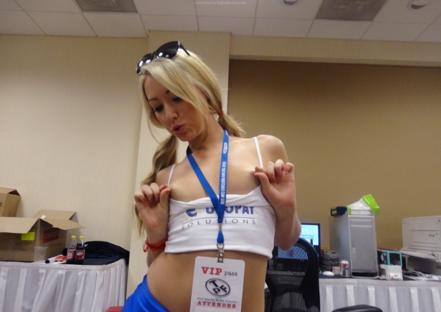 Blonde and Brunette in Nudist Sport Day #WOAFvDi5